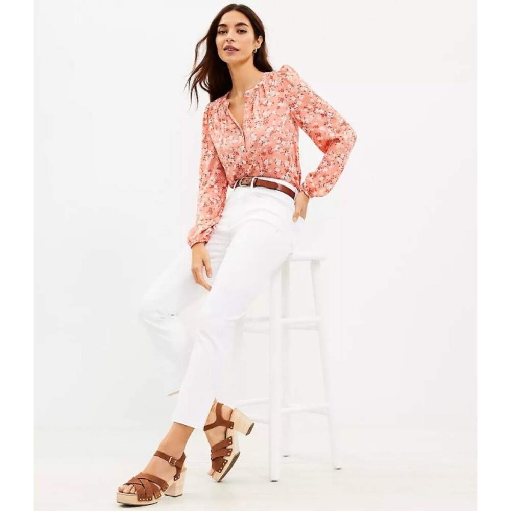 LOFT Modern Kick Crop Pants Size 32/14